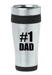 Stainless Steel Insulated 16OZ Travel Mug Coffee Cup #1 Dad. Fixed Price $14.99.