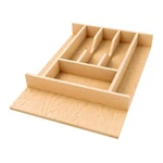 Rev-a-shelf Natural Maple Right Size Utensil Drawer Insert, 13-1/4" X 19-1/2". Fixed Price $69.99.
