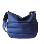 Hedgren Designed In Belgium Delaney Hobo Halo Blue Quilted Puffer Crossbody Bag. Fixed Price $65.00.