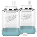 Dwbligt 2 Pack Large Fermentation Jars With Airlock, Gallon Glass .... Fixed Price $136.36.