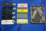 Pacific Grinding Cincinnatti Carbology Pocket Sharpening Stone Lot Pink. Fixed Price $34.99.