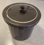 Vintage Tupperware Insulated Plastic Brown Ice Bucket 1683-1 5 Pieces Vguc. Fixed Price $11.99.