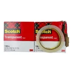 Rolls Scotch Transparent Tape 1/2" X 2592" Clear 3" Core *read*. Fixed Price $9.89.