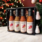 Homestead Hot Sauce Gift Set Of 4 Bottles. Fixed Price $15.00.
