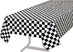 Brichbrow Pcs Of 2 Premium Plastic 54 X 108 Inches, Black And White. Fixed Price $15.54.