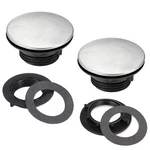 Lixiongbao 2 Pack Sink Tap Faucet Hole Cover Kitchen Plug 45MM-LONG. Fixed Price $10.52.