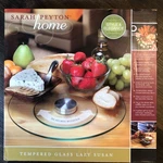 Sarah Peyton Home 12" Round Tempered Glass Lazy Susan Spinning Turntable New. Fixed Price $24.68.
