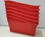 Classroom Storage Bins-really Good Stuff 163319- Playroom Set Of Stackable. Fixed Price $15.99.