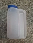 Rubbermaid Servin' Saver 2.75 Qt Beverage Container Jug Blue Flip Top Lid #0459. Fixed Price $9.00.