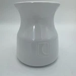 Chantal Hourglass-shaped Utensil Crock, Glossy White. Fixed Price $29.91.
