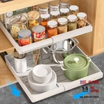 Domniu Pull Out Cabinet 16.9"D 11.6"X17.5"W (2 Pack/plastic) White. Fixed Price $50.09.