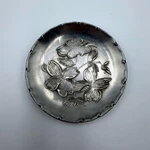 Wendell August Forge Aluminum Trinket Dish Dogwood Floral Metal Plate Coaster 3". Fixed Price $9.99.