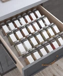 Spice Rack Storage For Kitchen Pull Organizer In Drawer Shelf Adjustable Tray,. Fixed Price $26.56.