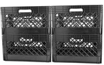 Jezero 24 Quart 4-PACK Heavy Duty Plastic Crate Stackable Multi-purpose Sto.... Fixed Price $186.96.