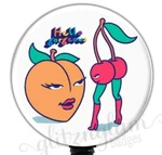 Funny Fruit Retractable Badge Reel, Silly Id Clip Holder - 6386K. Fixed Price $12.95.