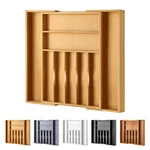 Oridom Large Premium Bamboo Silverware Organizer - Expandable Drawer Organize.... Fixed Price $42.16.