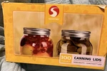 Skerybd 100-COUNT Canning Lids, Wide Mouth Mason Jars For Ball/kerr, Etc. Fixed Price $24.71.