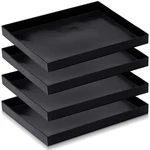 Teenyyou 4 Pcs 8.5 X 11.5 Ptfe Solid Oven Inch, Black. Fixed Price $78.14.