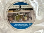 Interdesign Linus Lazy Susan Cabinet Turntable 2-TIER Organizer Tray For Kitchen. Fixed Price $34.99.