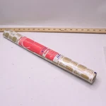 Con-tact Non Adhesive Shelf Liner Gold Pineapple 9' X 18" W. Fixed Price $14.77.