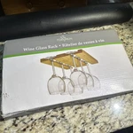 Fox Run Mounted Under-cabinet Wooden Wine Glass Holder Rack 11 0.75 Inc.... Fixed Price $19.20.