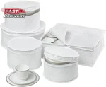 Honey-can-do Dinnerware Containers Set, Perfect For Dish Storage, China. Fixed Price $23.99.