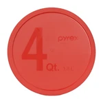 Pyrex Red 4 Quart Storage Mixing Bowl Lid 326-PC 1 Pack,. Fixed Price $21.28.