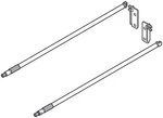 Blum ZRE.471S.ID Metabox 20"L Boxside Inserta Gallery Set - White. Fixed Price $12.01.