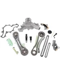 Scitoo Engine Timing Chain Kit With Water Pump Gears Tensioner Guide Replaces.... Fixed Price $132.78.