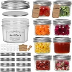 Eathtek Small Mason Jars 8 Pack, 4OZ/120ML Mini Canning With Clear. Fixed Price $20.41.