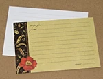 Susan Winget Art - Poppies Vintage Lang 4 X 6 Recipe Cards 12CT. Fixed Price $10.00.