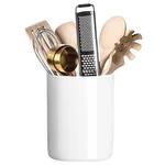 Siebold Flatware Holder White Ceramic Buffet Kitchen Decor Cutlery Utensil Caddy. Fixed Price $26.43.