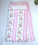 Morgan Pink Roses Kitchen Dish Towels 2 Pc Cotton Gauze - New. Fixed Price $24.95.