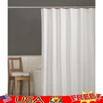 Water Repellent Shower Curtain Liner Durable Polyester Magnetic Hem Easy Install. Fixed Price $52.25.