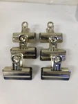 Boston No 4 Heavy Duty Metal Clips Hunt Mfg Co Statesville Set Of 6. Fixed Price $31.99.