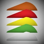 Raptor-x 2" Vanes Gold Tip 50 Pk. Fixed Price $12.99.