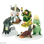 Christmas Carol Spirits Figures # 55891 Dept 56 Retired Dickens SET/4. Fixed Price $37.95.