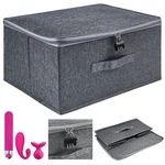 Discreet Lockable Adult Toy Bag Storage ORGANIZER,15.8"X11.8"X8.3" To.... Fixed Price $32.22.