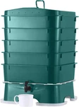 The Original Plus 5 Tray Worm Composter -dark Green,sustainable Design For. Fixed Price $105.37.