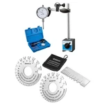 Spurtar Dial Indicator With Magnetic Base + 3PCS Wire Gauge Measuring Tool. Fixed Price $74.87.