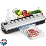 75KPA Compact Vacuum Sealer Machine For Food, 6-IN-1 Sous Vide Sealing. Fixed Price $44.99.