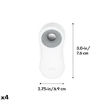 Oxo Good Grips Magnetic All-purpose Clip 4 White Strong Kitchen Bag New. Fixed Price $11.50.