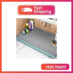 Tigejoy 19" X Under Sink Mats For Kitchen Waterproof, Leak-proof Silicone. Fixed Price $30.45.