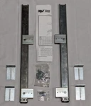 Knape And Vogt 8150P 18" Side Mount Ball Bearing 3/4 Ext Keyboard Drawer Slides. Fixed Price $20.90.