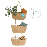 Organihaus Over The Door Hanging Basket For Organizing, 3TIER Wall Ba.... Fixed Price $59.34.