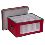 Household Essentials Holiday Wine Glass Storage Box, Strong Frame Handles.... Fixed Price $31.23.