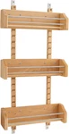 Adjustable Maple Wood Sliding Door Spice Rack Organizer For Efficient Storage. Fixed Price $222.99.