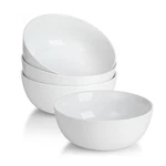 Miicol White Cereal Bowls 20 Oz, Ceramic Soup Set Of 4, 6 Inch,. Fixed Price $40.99.