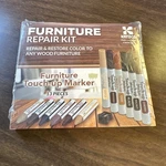 Katzco Furniture Repair Kit Wood Markers - Set 13 And Wax Sticks.... Fixed Price $9.99.