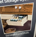 Kitchen Storage Under Cabinet 12" Spice Drawer Tucker Housewares 1214 New. Fixed Price $25.50.